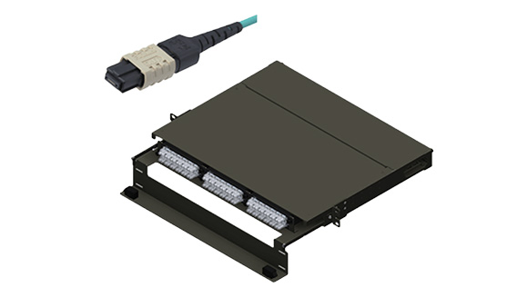 12MPO コネクタを用いたケーブリングシステム