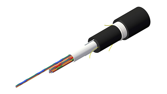 細径高密度型外装付き（難燃・非難燃） 光ファイバケーブル