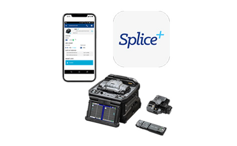 光ファイバ融着接続機、工具用ユーティリティApp Splice+
