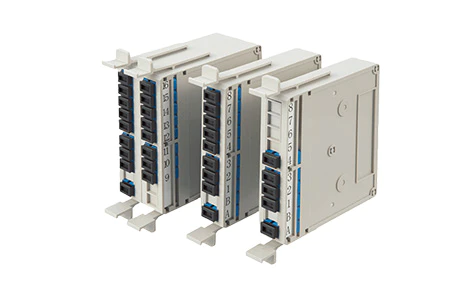 19インチラック搭載（3U）光スプリッタモジュール3U モジュール・シャーシ（コネクタ出力）